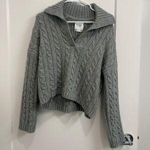 Abercrombie Gray Sweater